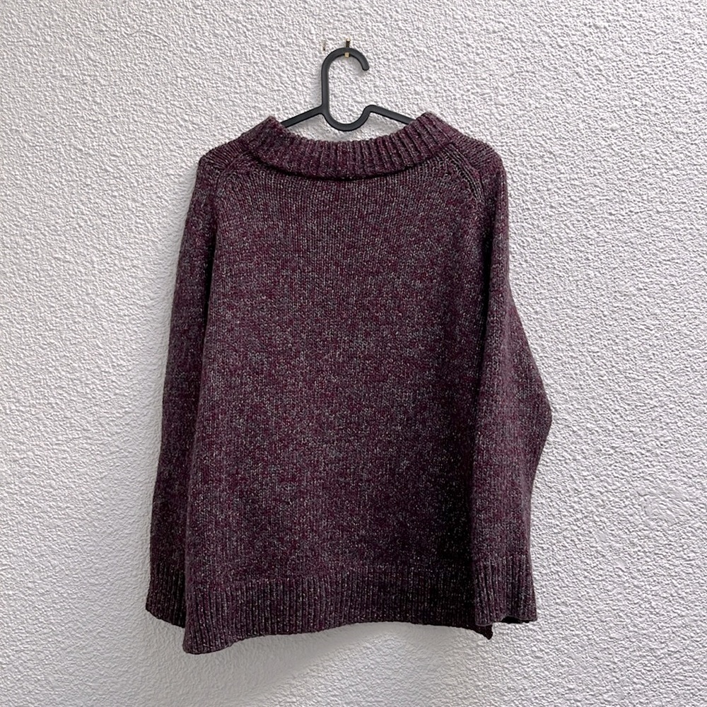 COS purple mixed yarn wool-blend sweater - Picture 3 of 7